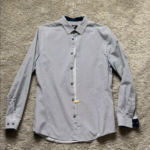 H&M Black and White Gingham Shirt